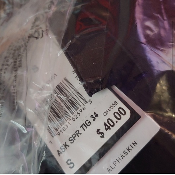 NWT Adidas Alphaskin leggings - Picture 2 of 4